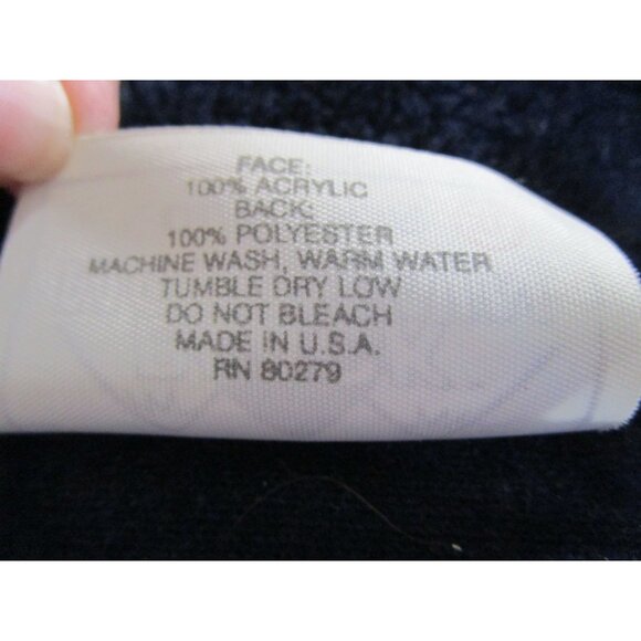 Black Mountain Outdoor USA Flag Fleece Jacket XL Unisex Patriotic Full Zip Warm - Picture 15 of 16